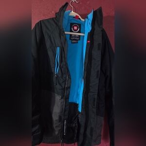 686 Men's infiDRY 10K SnowboardJacket  Black/Grey - Technical Outerwear